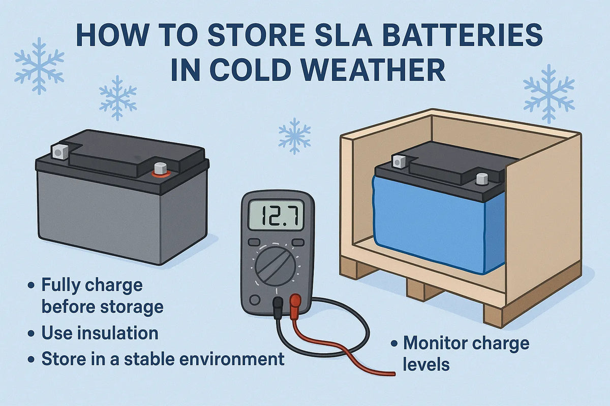 How To Store SLA Batteries in Cold Weather