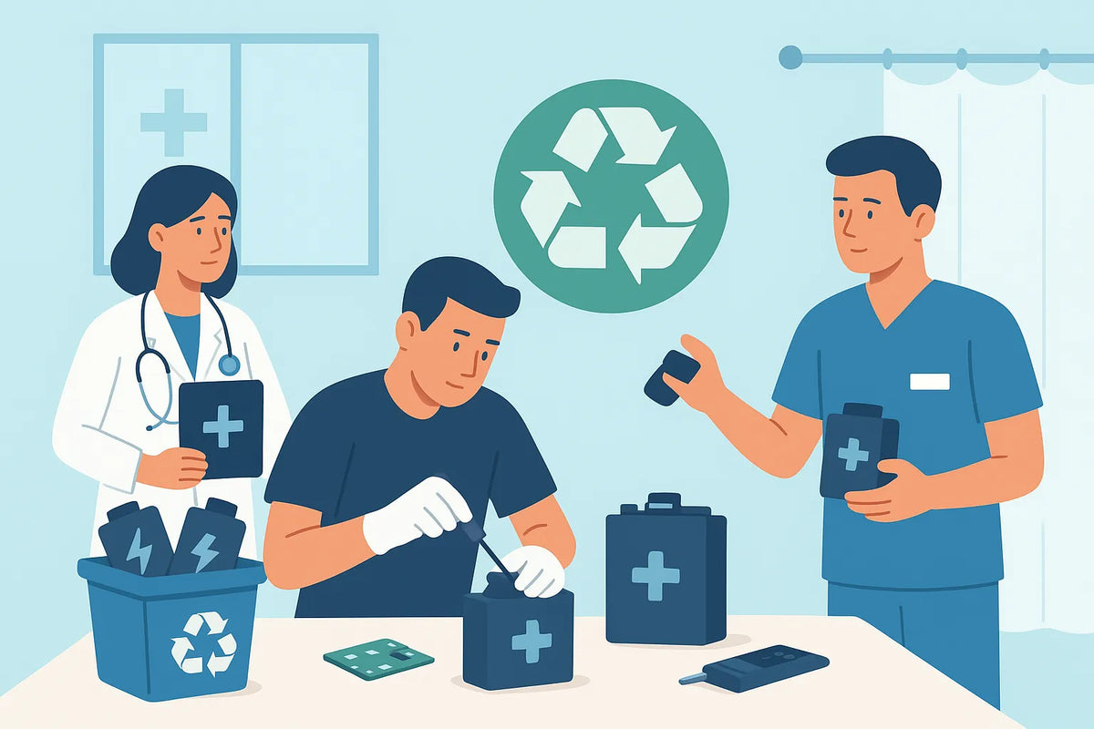 Recycling Medical Batteries: Repair, Reuse & Sustainability Guide