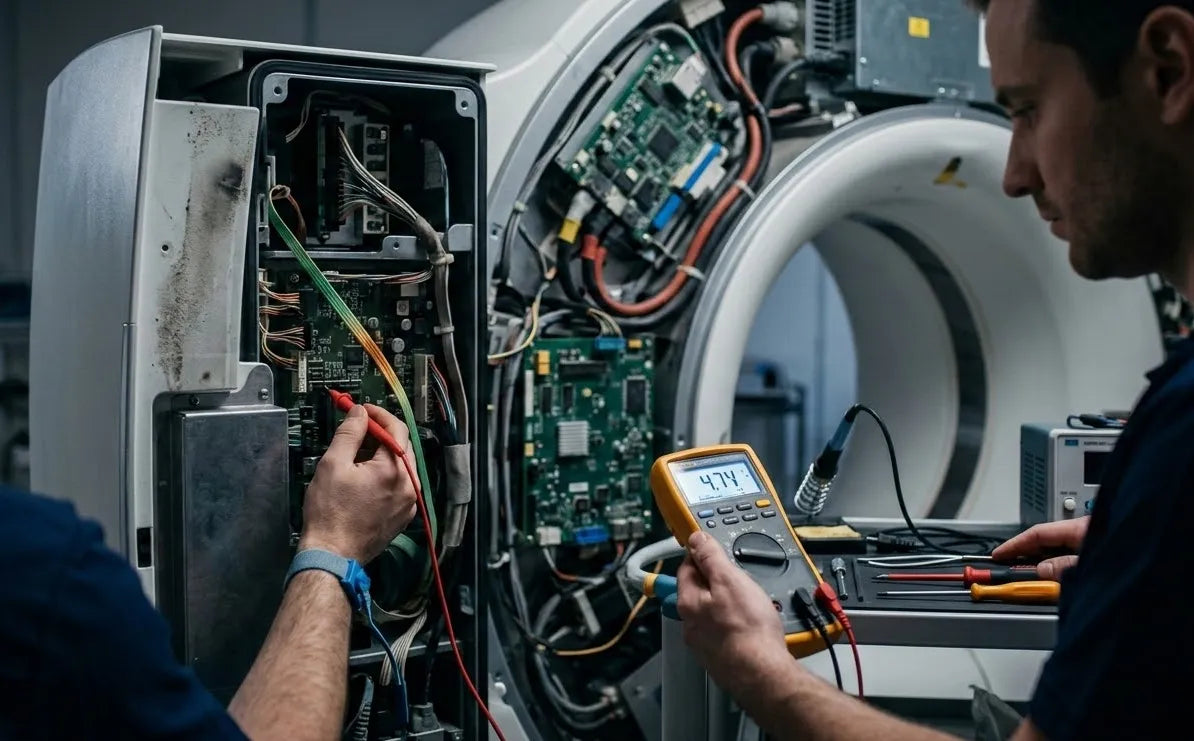 The Critical Role of Power Stability in CT Maintenance: A Case Study on the SOMATOM CR