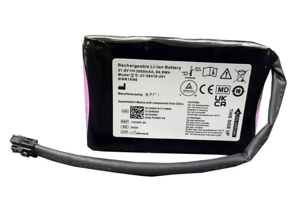 07-56418-201 Battery For Sonosite P23597-05 PX P23597-05 21.6V 3000mAh 64.8Wh