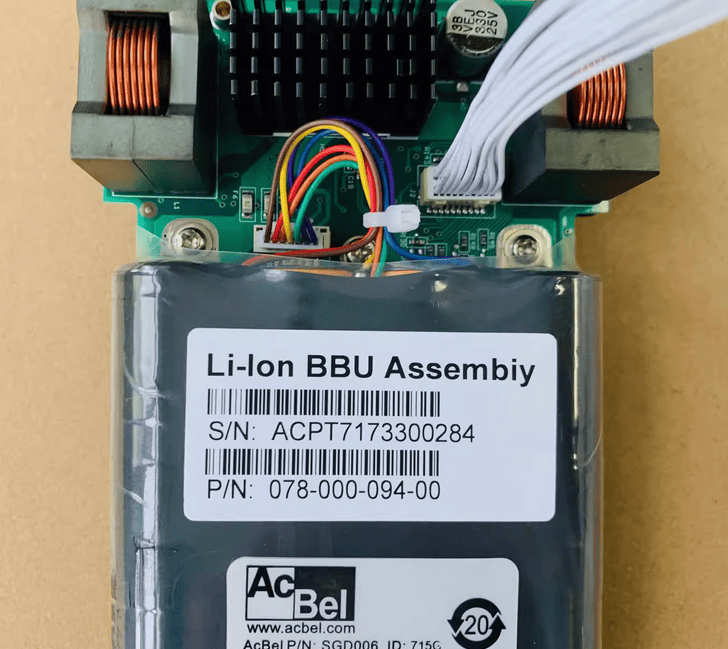 078-000-094 078-000-128 EMC Unity 300 / 400 / 500 / 600 BBU Battery 078-000-155