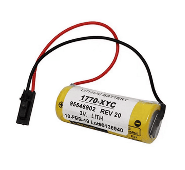 Replacement AB 1770-XYC BR-A Allen Bradley BR-1/2AA PLC battery with plug