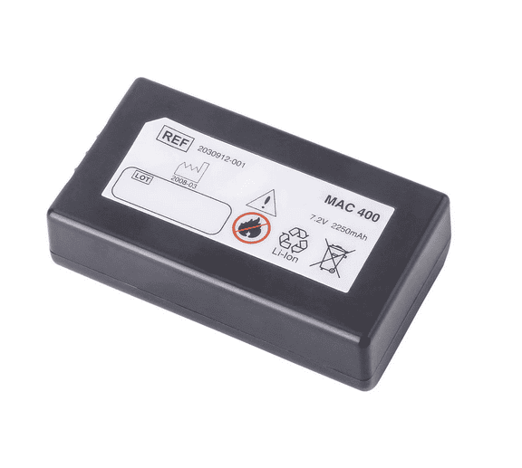 2030912-001 Battery for GE Mac 400 MAC C3 MAC600 2047357-001 2250mAh