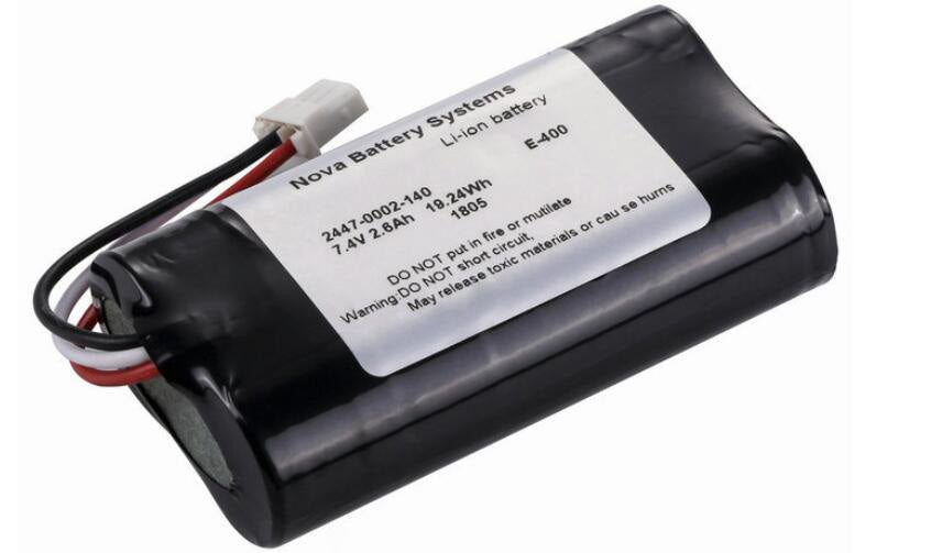 2447-0002-140 E-400 Replacement Battery for Trilithic 360DSP E-400 7.4V 19.24Wh - Store Shoppe