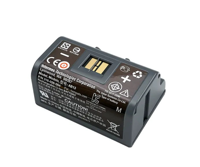 318-026-004 AB13 Akku für Intermec PB50 mobilen Barcodedrucker