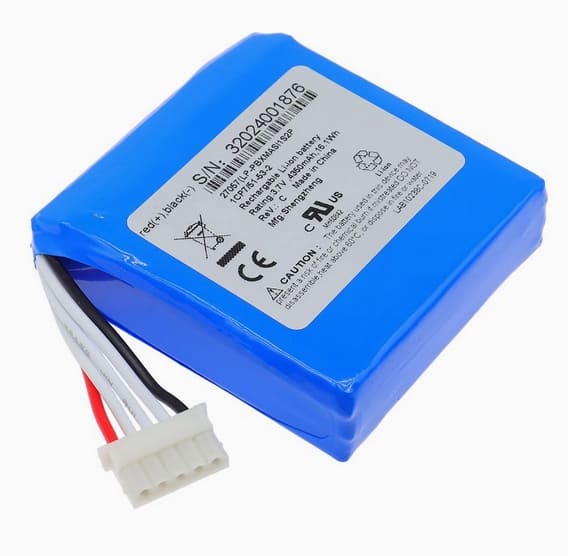 LP-PBXMAXI1S2P Battery for Masimo Radical-7 32024001876 4350mAh 16.1 Wh - Store Shoppe
