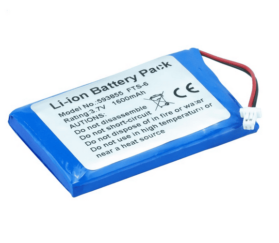 Edan FTS-3 FTS-6 593855 Lithium-Ion Rechargeable Battery 1600mAh