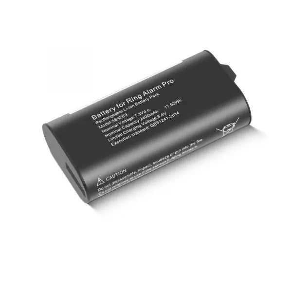 Batterie 5E42E9 pour lot de 10 stations de base Ring Alarm Home Base Pro 483014 2400 mAh