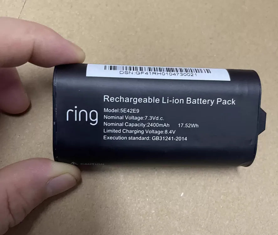 5E42E9 Batterie für 10er-Pack Ring Alarm Home Base Pro Station 483014 2400mAh