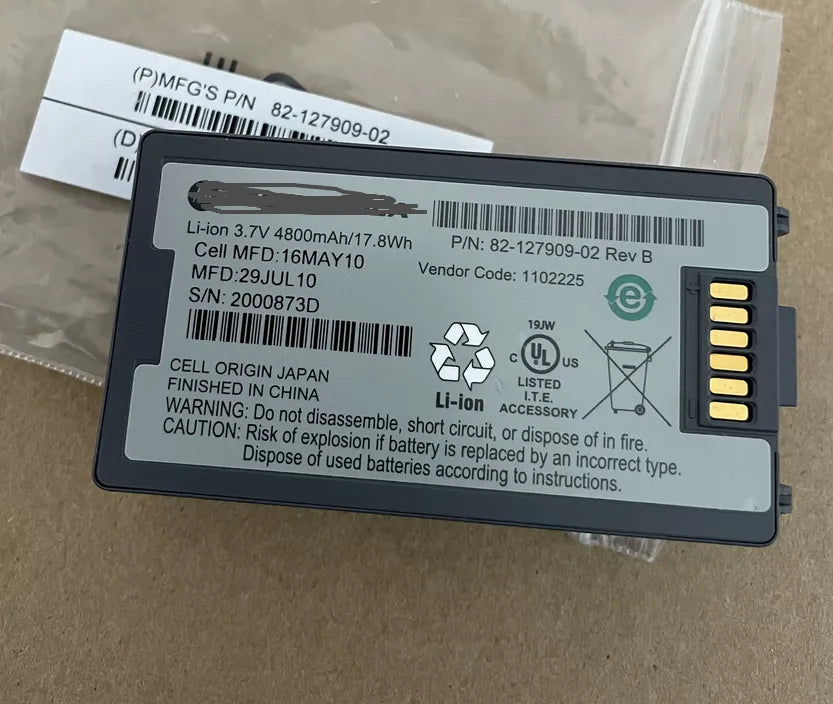 82-127909-02 Battery For Motorola Symbol MC3090 MC3000 MC3190 20008730D