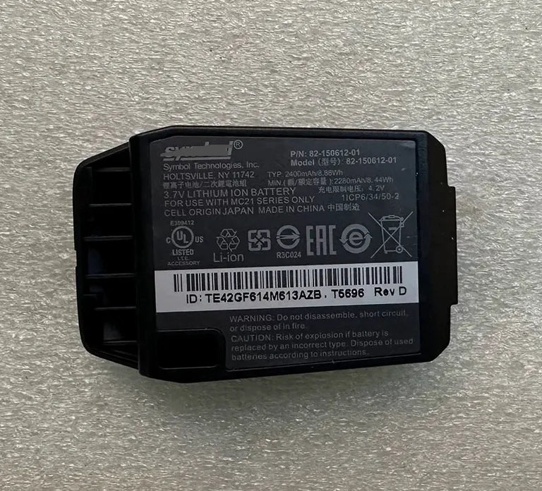 82-150612-01 Battery For Motorola Zebra MC21 MC2100 MC2180 Barcode Scanner