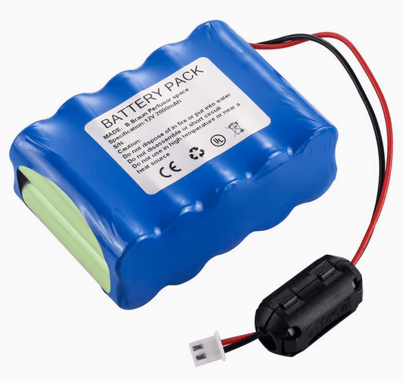 B. Braun Perfusor Space 8713030 12V 2000mAh Rechargeable Battery