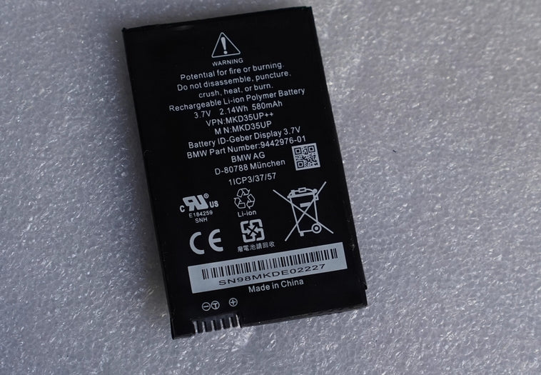 9442976-01 Battery for BMW AG MKD35UP D-80788 530le 730 740 745 ID-Geber Display - Store Shoppe