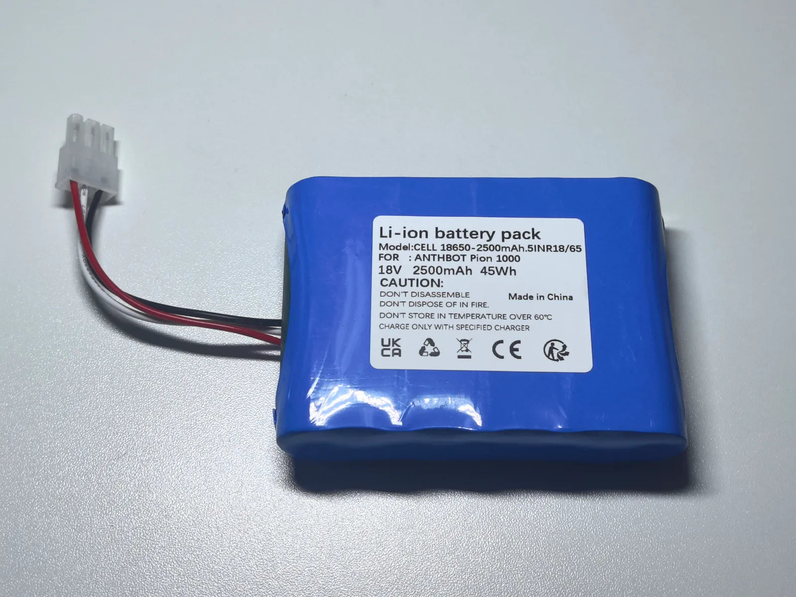 2500mAh Battery for ANTHBOT Pion 1000 Robot Lawn Mower