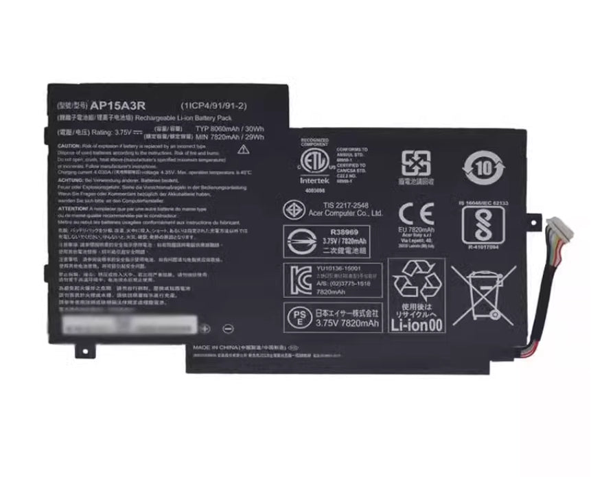 AP15A3R 30Wh Battery for Acer Switch 10 SW3-013 Aspire switch 10E SW3-013P - Store Shoppe