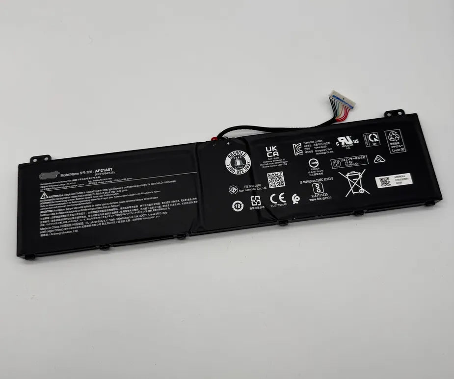 AP21A7T AP21A8T Laptop Battery For Acer Helios 300 PH317-56 PH315-54