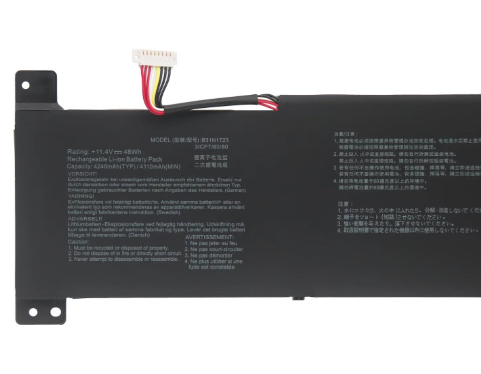 B31N1723 Replacement Battery for Asus VivoBook X570DD FX570ZD K570UD - Store Shoppe