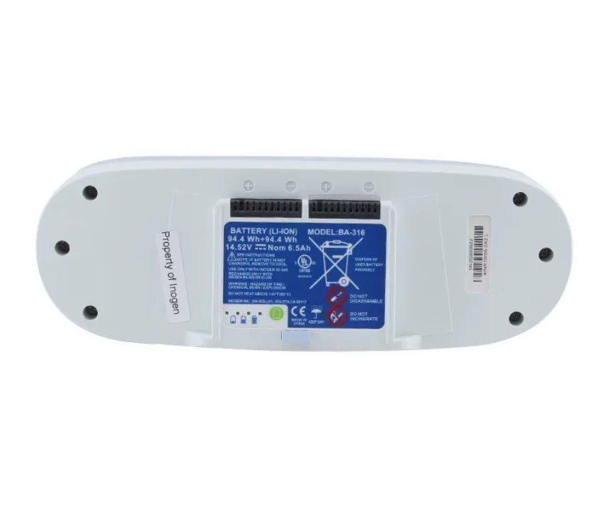BA-316 Battery For Inogen One G3 Oxygen Machine OxyGo 1400-1010-16