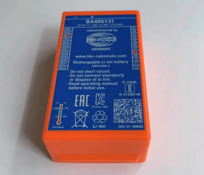 QD405000 Original HBC Shield Machine Ladegerät für BA405131, BA405130, BA4051L1 Akku