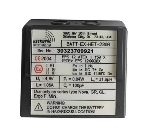BATT-EX-HET-2300 Battery for Shield Machine Haide Remote Control Explosion-Proof