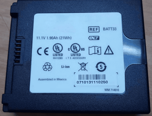 BATT33-R BATT33 Battery for Welch Allyn CP50 SISTEMAS DE PARED CONNEX.3