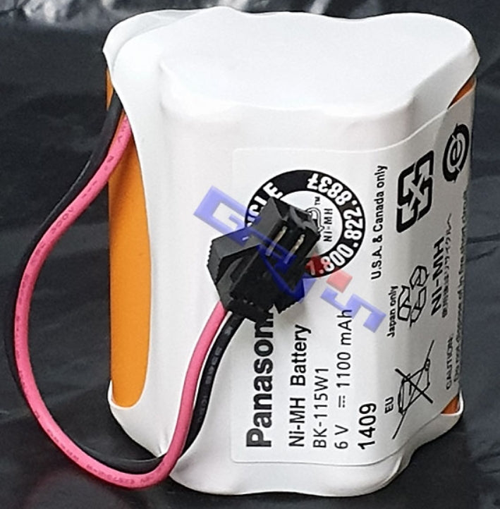 Panasonic BK-115W1 6V 1100mAh 86°C Medical Refrigerator with Ultra-Low Temperature Battery - Store Shoppe