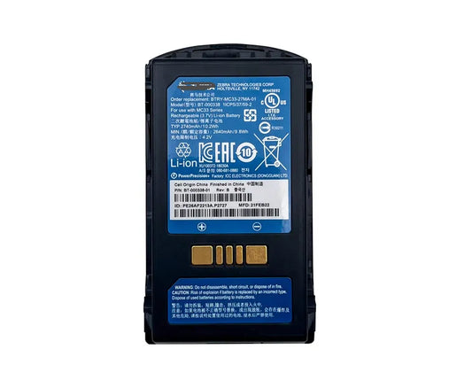 Zebra MC33 MC3300 MC3 BT-000337 BT-000338 BT-000375 BT-000337A Battery