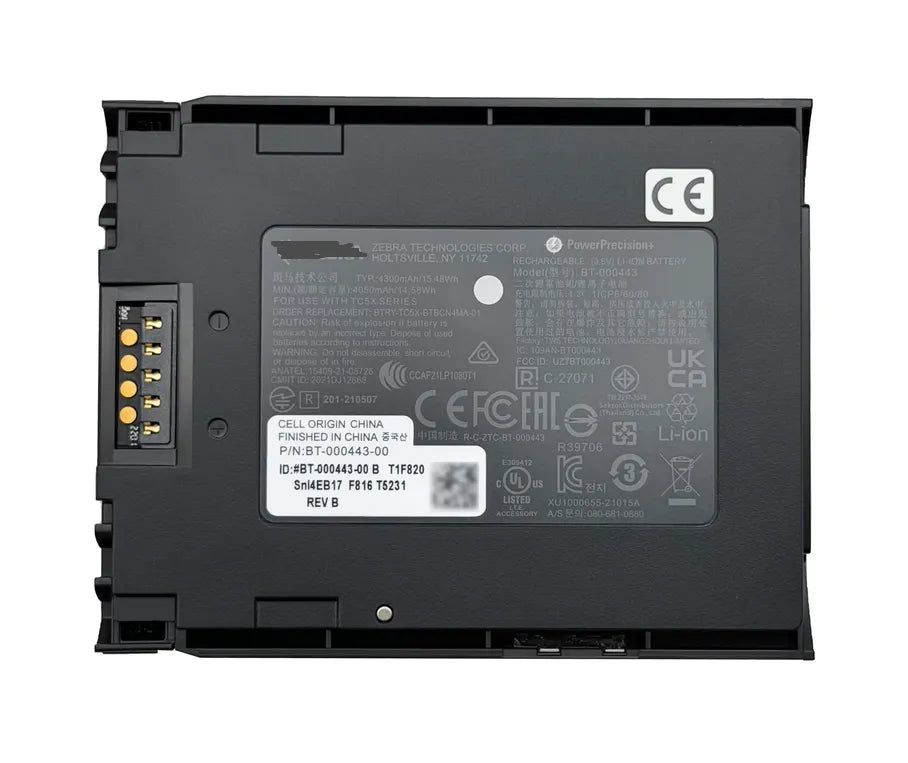 BT-000443 Battery For ZEBRA TC51 TC52 TC52X BRTY-TC5X-BTBCN4MA-01