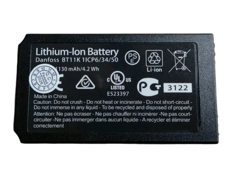 BT11K Battery for Ikusi Danfoss Crane Hoist Remote Control 3.7V 1130mAh