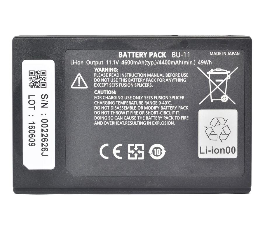 BU-11 Battery for Sumitomo Fiber Optic Fusion Splicers TYPE-81C T-400S T600C BU-11S - Store Shoppe