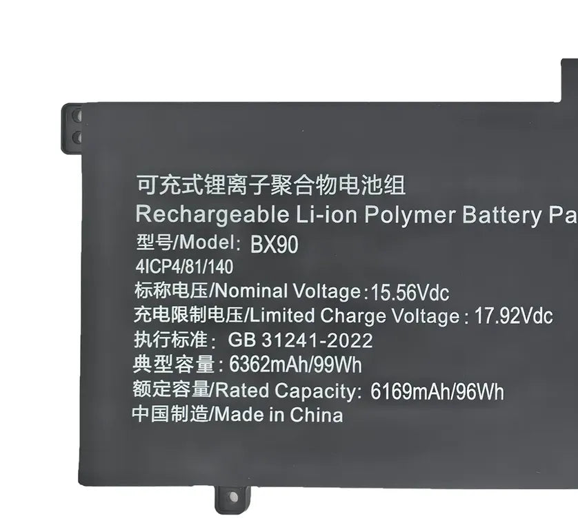 BX90 Replacement Battery For XiaoMi Redmi Book Pro16 2024 Y3519 99Wh
