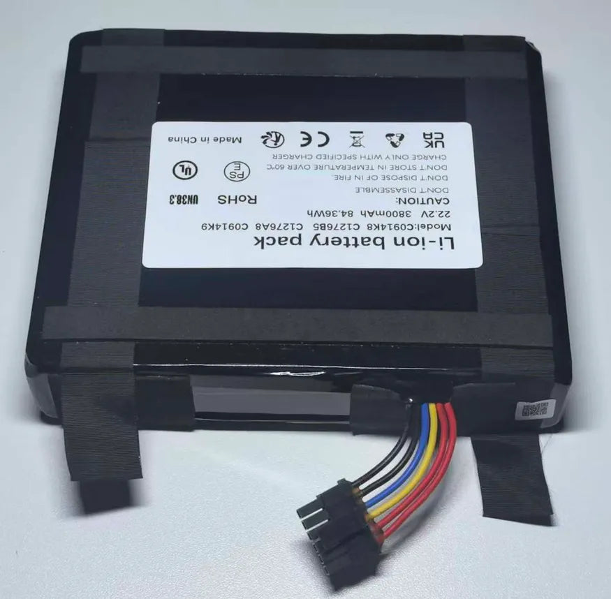 C0914K8, C126A8, C0914k9, C1276b5 Battery for Eufy MACH V1 T2750 T2750G11 Cordless Vacuum Cleaner