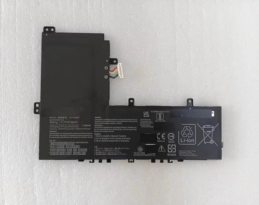 C21N1807 Battery for Asus E203MAH-FD412T, ChromeBook C223NA C223NA - Store Shoppe