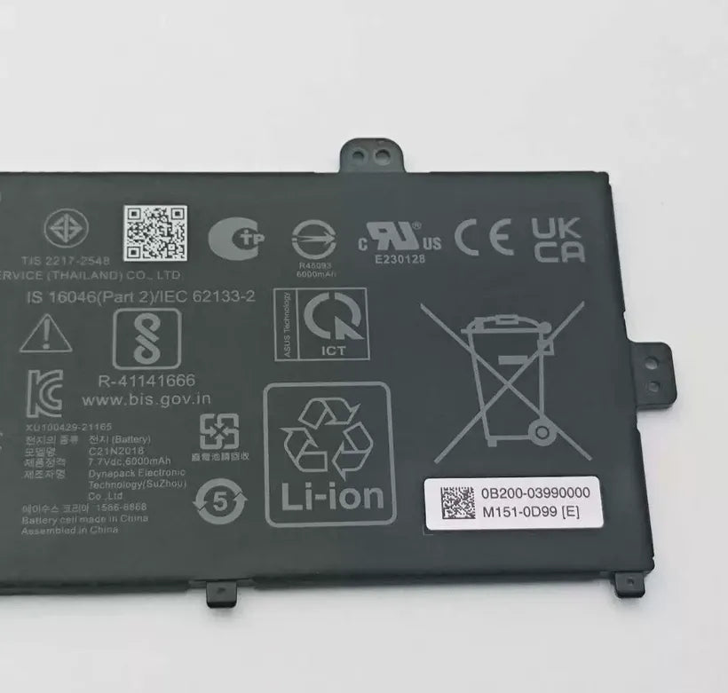 C21N2018 Replacement Battery for Asus Chromebook CR1 CR1100CKA CR1100FKA