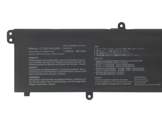 C31N1915 Battery for Asus ExpertBook BR1100CKA-GJ0538RA B1400CEPE-EK0386 - Store Shoppe