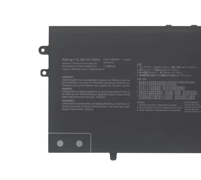 C41N2304 Akku für Asus Zenbook 14 OLED UM3406HA, Zenbook 14 OLED 75Wh