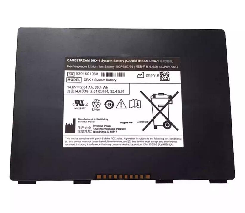DRX-1 System Battery for Kodak DR Sharp DR Mocha Battery Carestream 993169 8G5132 - Store Shoppe