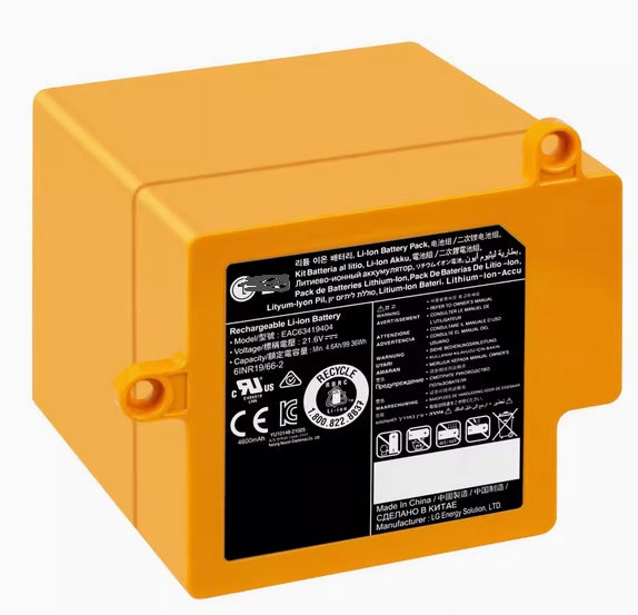 Batterie EAC63419404 pour aspirateurs LG R9 Master Vac EAC64578402 CordZero R9 R87 BDV1