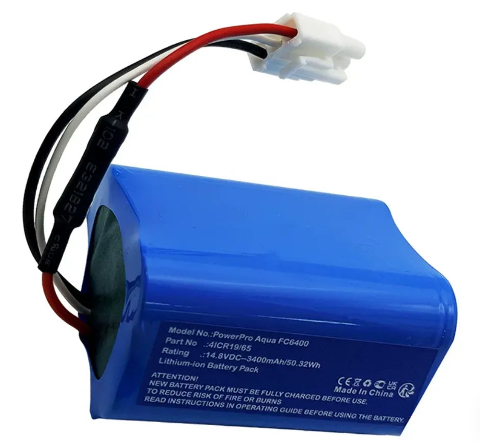 4ICR19/65 Battery for Philips PowerPro Aqua FC6400 FC6401 Vacuum Cleaner