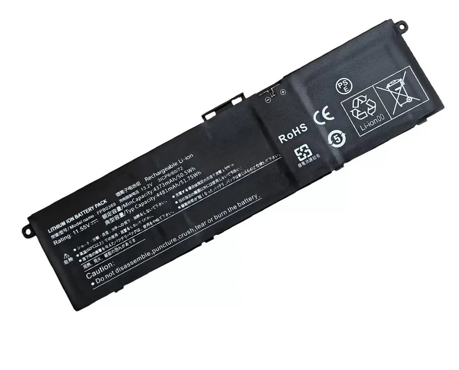 FUJITSU FPB0364 FPB0369 CP813907-01 CP813907-03 Laptop Battery