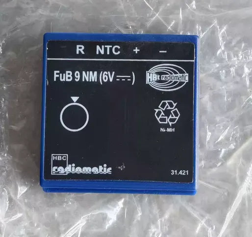 HBC FUB 9NM Battery for Konecranes Remote Control, Crane Remote Controller FUB9NM