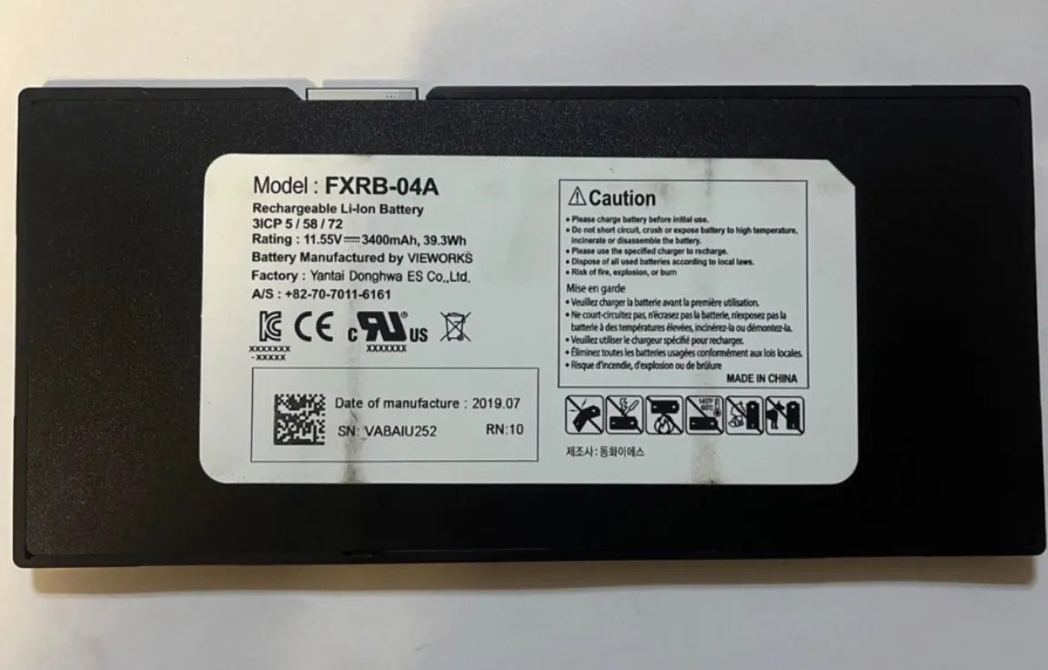 FXRB-04A New Battery for Vieworks FXRB-04A Flat Panel Detector VABAIU252