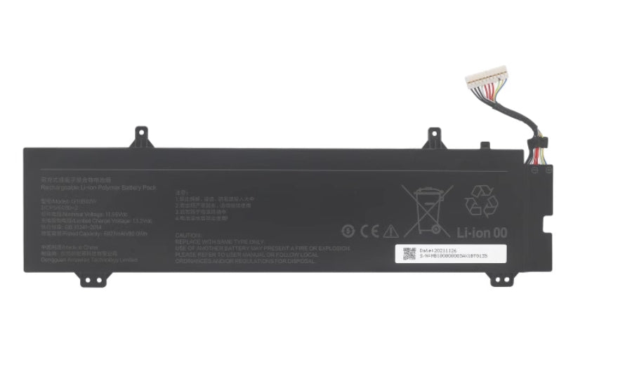 G16B02W Battery for Xiaomi Redmi G 2021 Laptop 80Wh - Store Shoppe