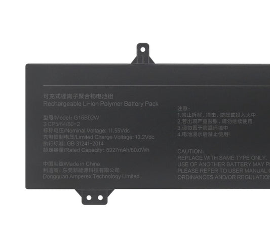 G16B02W Battery for Xiaomi Redmi G 2021 Laptop 80Wh - Store Shoppe
