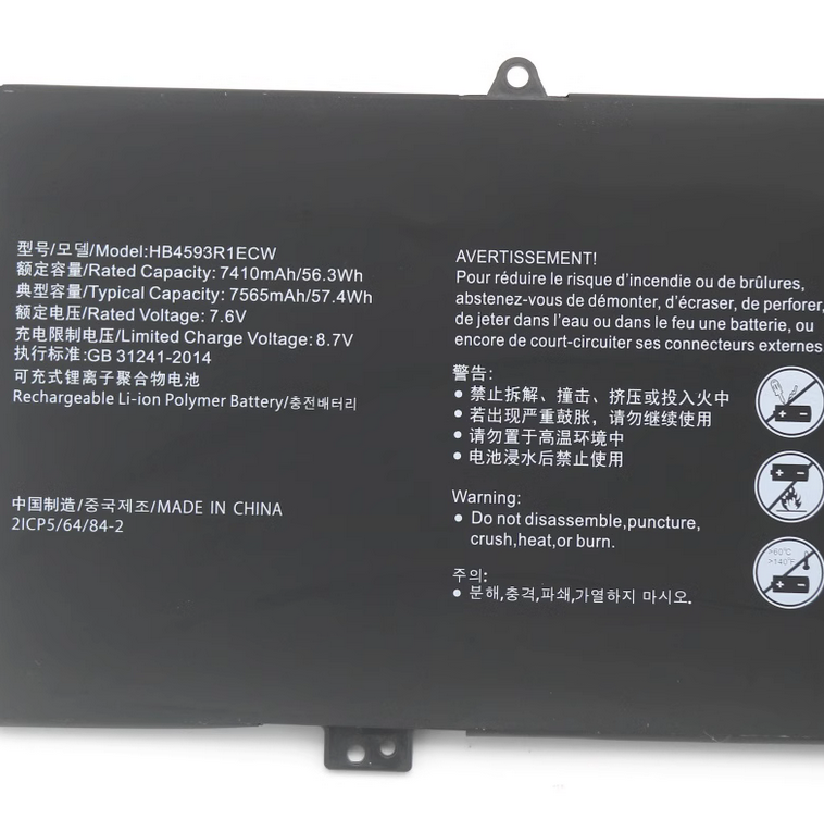 HB4593R1ECW Battery For HUAWEI MateBook X Pro Mach-W19 KLV-W19L - Store Shoppe