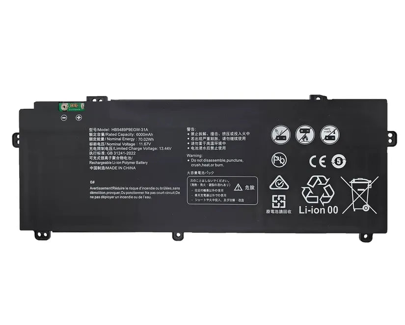 HB5489P9EGW-31A Battery For HuaWei MateBook 14 FLMH-W7611T, MateBook D 16 2024