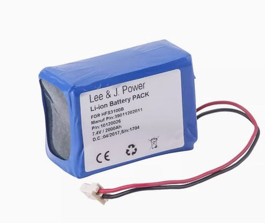 HFS3100B Battery for Pfizer Mini Multi-Vent 39011202011, 10120026