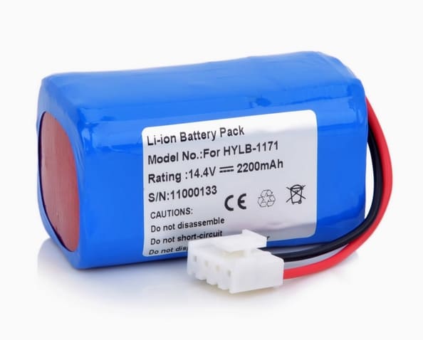 HLYB-1171 Battery for ZONCARE ECG-6A ZQ-1206 ECG-2203B 11000133