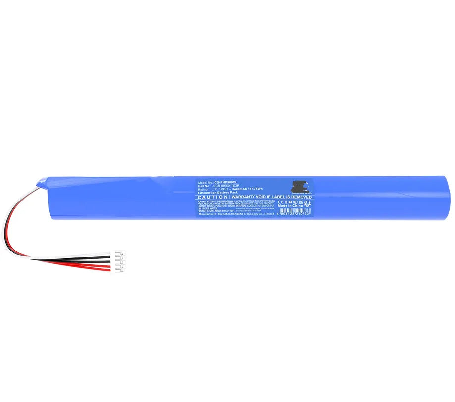 ICR18650-1S3P Battery for Philips Fidelio P9, P9BLK/98, P9SLV/98, P9WHT/10 CS-PHP900XL