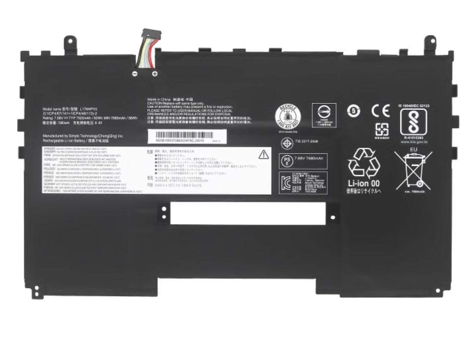 Lenovo 5B10R37086 L17L4PH3 L17M4PH3 L17S4PH3 928QA235H Replacement Battery - Store Shoppe
